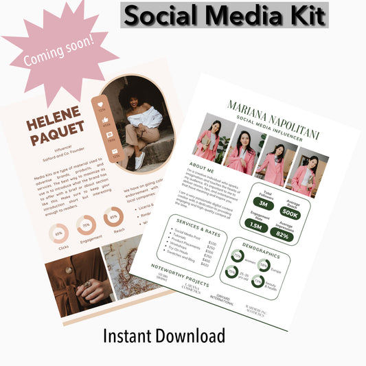 Social Media Kit -Coming Soon!